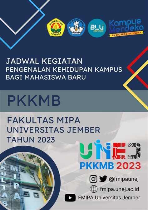 Jadwal pkkmb unej 2023  About FMIPA